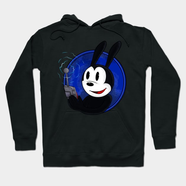 Oswald the lucky rabbit Hoodie by Kame630